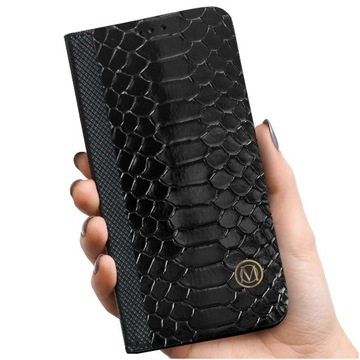 LUKSUSOWE ETUI CASE SKÓRA NATURALNA NA TELEFON DO XIAOMI REDMI NOTE 9