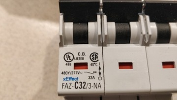 FAZ-C32/3-NA 3P C32A WYŁĄCZNIK NADPRĄDOWY 102254