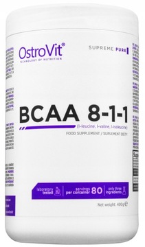 OSTROVIT BCAA 8-1-1 SUPREME PURE 400G POWDER