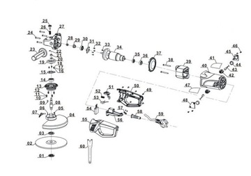 Blokada wrzeciona Einhell BT-AG 2350 szlifierka