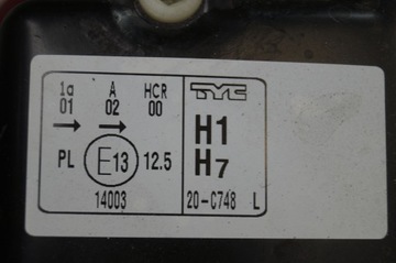 NOVÁ SVĚTLO LEVÝ PŘEDNÍ SEAT LEON II 07-12R TYC