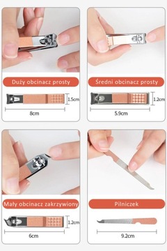 Набор ногтей для маникюра и педикюра в футляре «Роза»