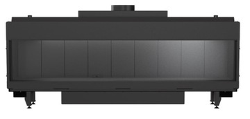 Фасадный газовый камин LEO 200 пропан фи 130/200 12,5 кВт