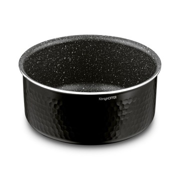 ZESTAW GARNKÓW komplet 3 RONDLE garnki ODPINANA RĄCZKA Konighoffer Handy