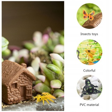 43 шт., игрушки-поддельные черви, пластик