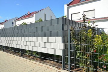 KLIPSY DO TAŚMY OGRODZENIOWEJ ZACZEPY MONTAŻOWE WDB 2O SZTUK ANTRACYT