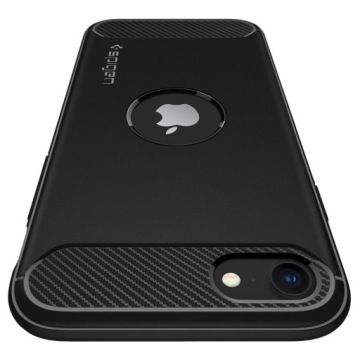 Чехол для iPhone SE 2020, Spigen Rugged, чехол, накладка
