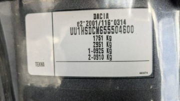 Dacia Duster I SUV Facelifting 1.2 TCe (Euro 6) 125KM 2016 Dacia Duster 1.2i 125PS OPŁACONY Bezwypadkowy, zdjęcie 19