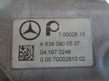 SMART FORFOUR 1.6 CDI KOLEKTOR SACÍ/ZBĚRNÉ A6390900537
