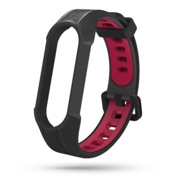 РЕМЕШОК ДЛЯ XIAOMI MI SMART BAND 5 / 6 / 6 NFC TECH-PROTECT ARMOUR ЧЕРНЫЙ