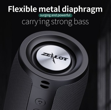 Портативная Bluetooth-колонка Zealot S51 IPX5