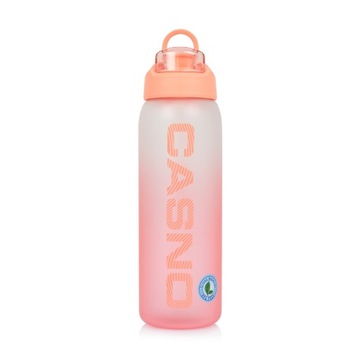 Мотивационная бутылка для воды с мерным стаканчиком Tritan без BPA Casno 1л