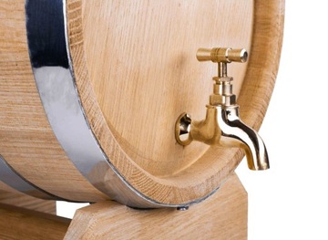 Дубовая бочка Antałek 15л для виски, самогона, винных настоек (с сертификатом ПЖ)