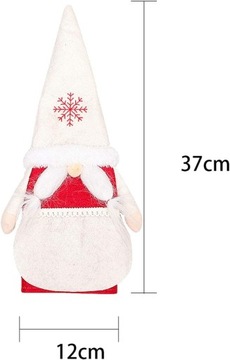 ФЕРТОВАЯ КРЫШКА ДЛЯ БУТЫЛКИ ВИНО РОЖДЕСТВЕНСКАЯ ОДЕЖДА ПОДАРОК ​​САНТА-ЭЛЬФУ