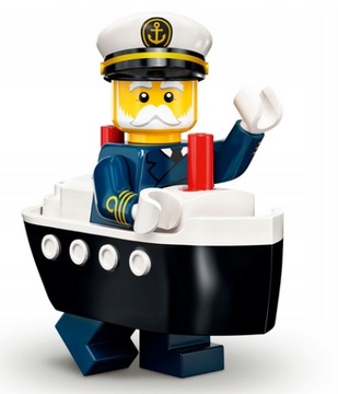 Lego Seria 23 71034 Kapitan statku