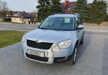 Skoda Yeti Minivan 1.2 TSI 105KM 2010 Skoda Yeti 1.2 105KM Automat Czujniki Parkowan...