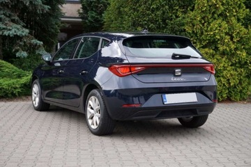 Seat Leon IV Hatchback 1.5 eTSI (MHEV) 150KM 2022 Seat Leon DSG 150KM Virtual Tempomat Grzana kiersalon PL,bezwypadek,fv23, zdjęcie 5