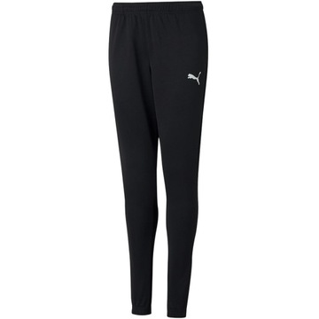 Spodnie dla dzieci Puma teamRISE Poly Training Pants Jr czarne 657391 03 Sp