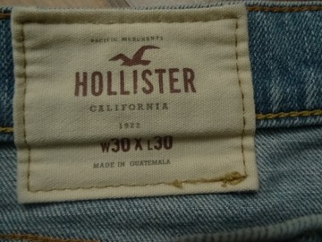 SPODNIE JEANS HOLLISTER SUPER SKINNY r.W30/30 (pas 82cm) _#,