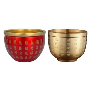 Mosiężna miska Feng Shui Mosiężna miska Feng