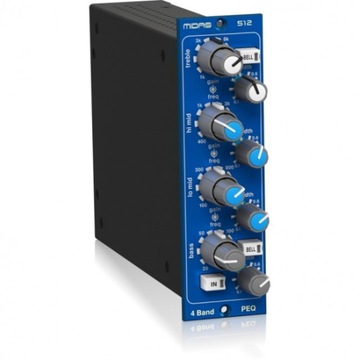 Midas PARAMETRIC EQUALIZER 512 V2 Модуль параметрического эквалайзера в формате
