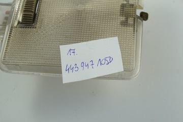 LAMPA OSVĚTLENÍ KABINY AUDI 80 B3 443947105D