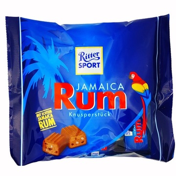 RITTER SPORT JAMAICA RUM CZEKOLADKI 200g DATA: 2024.08.06