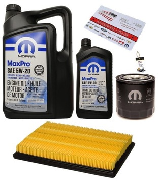 MOPAR 5W20 + FILTRY CHRYSLER 300 2,7 05-07