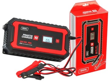 Inteligentny prostownik PRAKTIK CHARGER 10 IDEAL