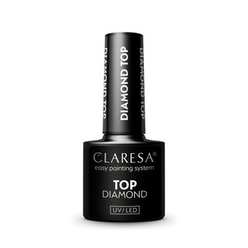 CLARESA Top do paznokci hybrydowych Diamond - no w