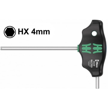 WERA Hex-Plus 454 HF Wkrętak imbusowy 4 mm