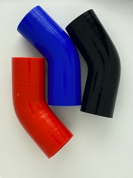KOLANO 45st. SILIKON ZBROJONE 50mm KOLOR NIEBIESKI