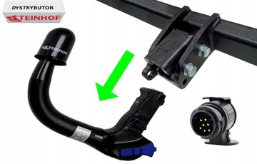 PORSCHE MACAN STEINHOF ZAŘÍZENÍ(HÁK) ODEPÍNACÍ SVISLÉ P-203 BW