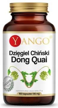 YANGO Dzięgiel Chiński miesiączka menopauza 100kap