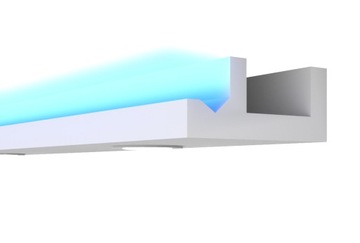 Listwa gzyms, oświetleniowy led sufit podwieszany