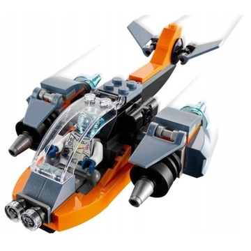 НАБОР РОБОТ-САМОЛЕТ 3 В 1 LEGO CREATOR CYBERDRON