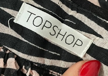 OPO luźna Topshop M L bawełniana wzory owoczesna luźna Batystowa