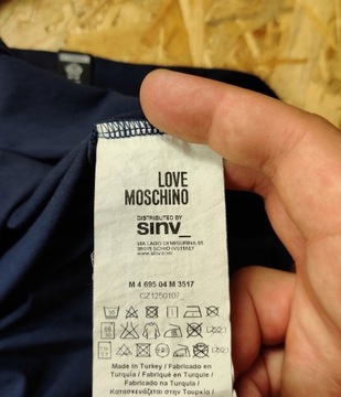 Koszulka LOVE MOSCHINO Męska XL Premium Nowy Model