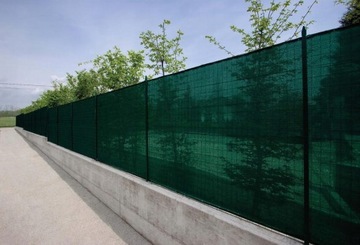 ЗАТЕНИВАЮЩАЯ СЕТКА МАСКИРОВОЧНАЯ 90% ЗАБОР 1,5х10м + ЗЕЛЕНЫЕ ЗАЖИМЫ