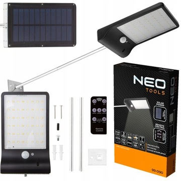 NEO 99-090 LAMPA SOLARNA PILOT SMD LED 5W 450LM