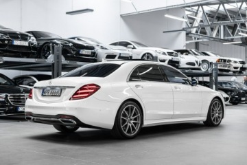 Mercedes Klasa S W222 Limuzyna Facelifting 2.9 400d 340KM 2018 Mercedes S 400 Dociągi. Head Up. Burmester., zdjęcie 9