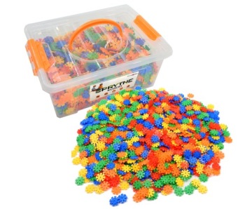 Кирпич Clever Construction Снежинки 1200 Эл