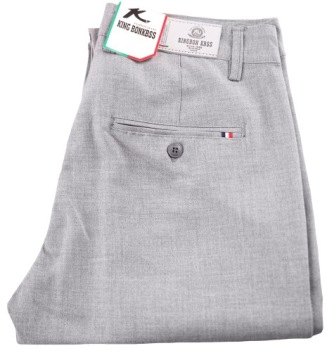 МУЖСКИЕ ФОРМАЛЬНЫЕ ЧИНОСЫ, СВЕТЛО-СЕРЫЕ, ДЛЯ РУБАШКИ W38 L32 ТАЛИЯ 98-100 СМ