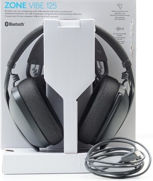 Słuchawki bezprzewodowe nauszne Logitech Zone Vibe 125