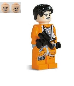Lego Star Wars Biggs Darklighter sw1038 +Broń
