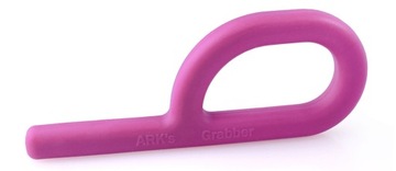 ARK GRABBER GRYZAK LOGOPEDYCZNY GŁADKI BARDZO MIĘKKI KOLOR FUKSJA DO RĘKI