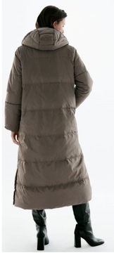 ПУХОВИК ZARA С КАПЮШОНОМ ВОДА И ВЕТР XS