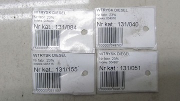 AVENSIS T29 1.6 VSTŘIKOVACÍ TRYSKA 0445110599 16-18