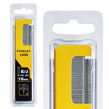 Gwoździe Typ J 15mm 1000szt. STANLEY BN0625T