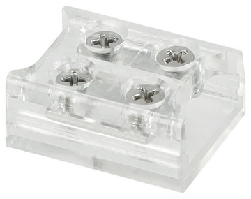 Złączka Szybkozłączka Do Taśmy LED COB 10mm Obustronna Taśma-Taśma Śrubka